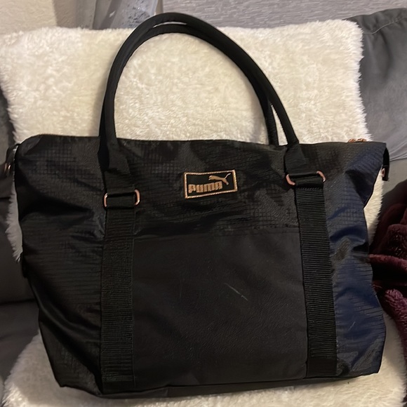 Puma Bags Puma Evercat Jane Tote With Rose Gold Hardware In